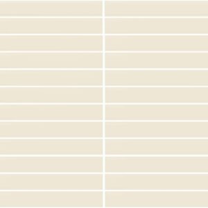 Daltile - Color Wheel Mosaic Matte Biscuit, Straight Joint, 1X6, Matte