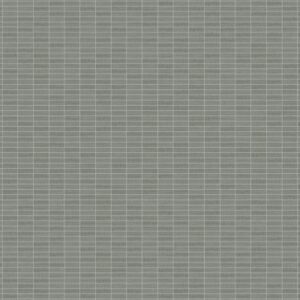 Daltile - Fabric Art Modern Textile Medium Gray, Straight Joint, 1X3, Matte
