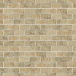 Daltile - Brickwork Atrium, Rectangle, 4X8, Distressed, Matte (Offset)