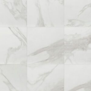Daltile - Perpetuo Brilliant White, Square, 24X24, Matte (Straight Set)