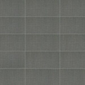 Daltile - Fabric Art Modern Textile Dark Gray, Rectangle, 12X24, Modern Textile, Matte