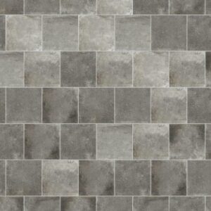 Daltile - Metro Impressions Alleyway Cinder, Square, 10X10, Mixed (Offset)