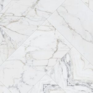 Daltile - Marble Attaché Lavish Golden Reverie, Rectangle, 24X48, Matte (Herringbone)