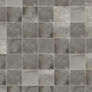 Daltile - Metro Impressions Alleyway Cinder, Square, 10X10, Mixed (Straight Set)