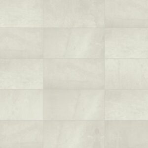 Daltile - Slate Attache Meta White, Rectangle, 12X24, Matte (Straight Set)