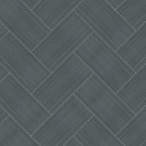 Daltile - Fabric Art Modern Linear Midnight Blue, Rectangle, 12X24, Modern Linear, Matte (Herringbone)