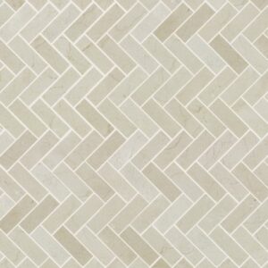 CHATEAU HERRINGBONE MOSAIC by Shaw Floors - Crema Marfil