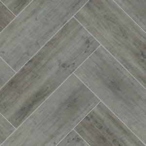 Daltile - Commissary Deputy Grey, Xterior Paver, 16X48, Textured (Herringbone)
