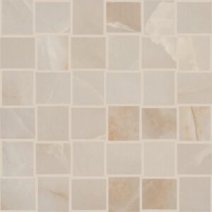 Gemstone Basketweave Mosaic Matte by Shaw Floors - Beige