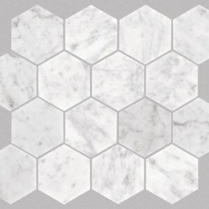 CHATEAU HEXAGON MOSAIC by Shaw Floors - Bianco Carrara