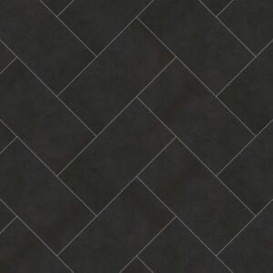 Marazzi USA - Block - Black, Rectangle, 12X24, Matte (Herringbone)