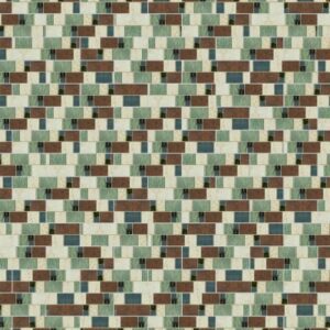 Daltile - Continental Slate Beige / Red/ Green / Black, Deco, 4X12, Matte (Offset)