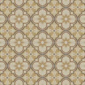 Daltile - Quartetto Warm Grande Fiore, Grande, 8X8, Matte