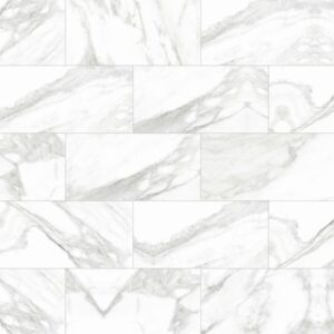 Daltile - Perpetuo Brilliant White, Rectangle, 12X24, Matte (Offset)