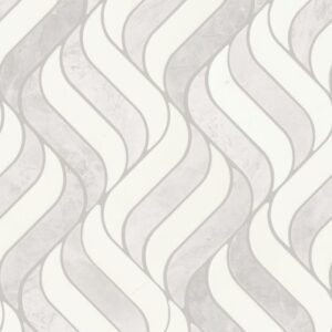 Daltile - Eclessia Marble Cristallo Blend, Wave, Polished