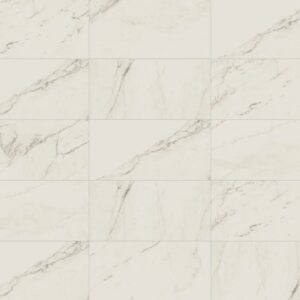 Marazzi USA - Classentino Marble - Palazzo White, Rectangle, 12X24, Matte (Grid)