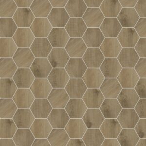 Daltile - Sleigh Creek Landau, Hexagon, 8X9, Matte