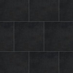 Daltile - Cohesion Black, Square, 24X24, Matte