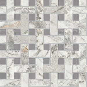 Daltile - Divinium Zion, Basketweave, 1X3, Microban, Matte