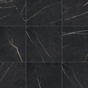 Daltile - Perpetuo Infinite Black, Square, 24X24, Matte
