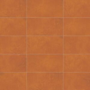 Daltile - Portfolio Vivid Orange Burst, Rectangle, 12X24, Matte