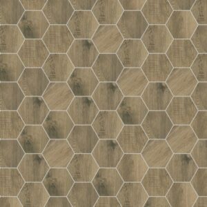 Daltile - Sleigh Creek Chariot, Hexagon, 8X9, Matte