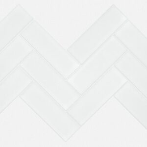 GRANDEUR HERRINGBONE MATTE by Shaw Floors - White