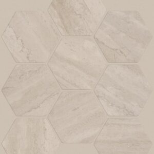 NATURAL STRATA HEX VC by Shaw Floors - Cream