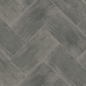 Daltile - Concrete Masonry Rebar Grey, Rectangle, 16X32, Matte (Herringbone)