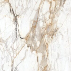 Daltile - Elemental Selection Calacatta Topaz, Slab, 63X126, Matte, 6MM