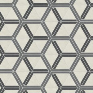 Daltile - Bee Hive Plot Cool Blend, Plot, 24X20, Matte