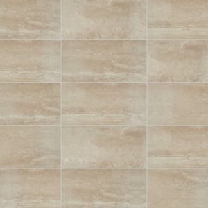 Daltile - Advantage Percussion Taupe, Rectangle, 12X24, Matte (Straight Set)