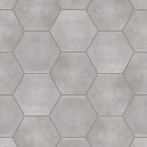 Halftone Esagona Gloss by Shaw Floors - Grey Vetiver