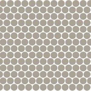Daltile - Keystones Architect Gray, Penny Rounds, Matte