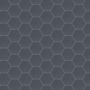 Marazzi USA - Inyo - Indigo, Hexagon, 8, Microban, Satin