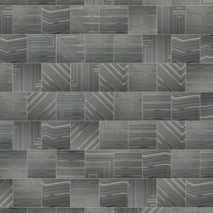 Daltile - Geometric Fusion Graphite, Square, 8X8, Mixed