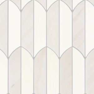 Daltile - Eclessia Marble Pacifica Blend, Feather, Polished