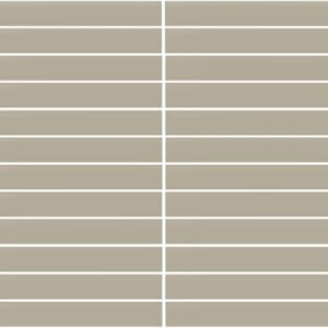 Daltile - Color Wheel Mosaic Matte Architectural Gray, Straight Joint, 1X6, Matte