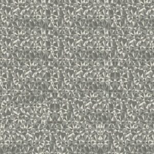 Daltile - Fabric Art White Ash Prism, Rectangle, 12X24, Modern Kaleidoscope, Matte