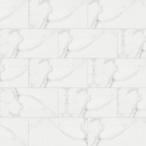 Daltile - Artsy Studio Carrara, Rectangle, 12X24, Polished (Offset)