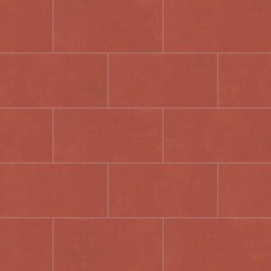Daltile - Portfolio Vivid Crimson Red, Rectangle, 12X24, Matte (Offset)