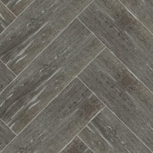 Daltile - Ambassador Voyager Black, Xterior Paver, 16X48, Textured (Herringbone)