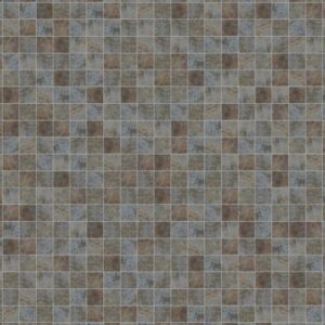 Daltile - Continental Slate Tuscan Blue, Straight Joint, 3X3, Matte