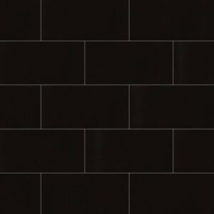 Daltile - Pure Black, Rectangle, 12X24, Matte (Offset)