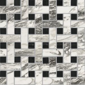 Daltile - Divinium Calypso, Basketweave, 1X3, Microban, Matte