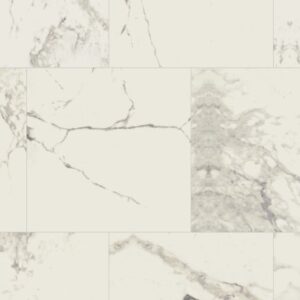 Daltile - Marble Attache Calacatta, Square, 32X32, Polished (Offset)