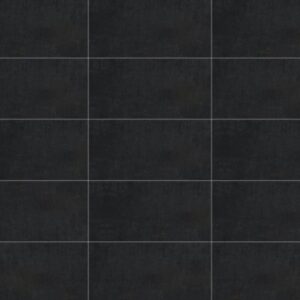 Daltile - Cohesion Black, Rectangle, 12X24, Matte