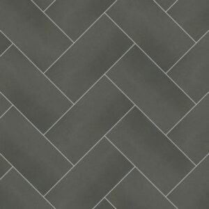 Daltile - Volume 1.0 Amplify Black, Rectangle, 12X24, Matte (Herringbone)