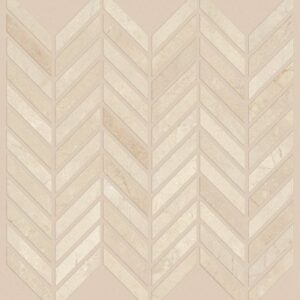 PEARL CHEVRON MOSAIC by Shaw Floors - Crema Marfil