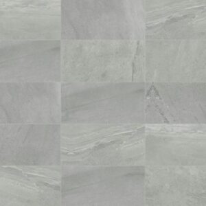 Daltile - Society Park Lane Gray, Rectangle, 12X24, Polished